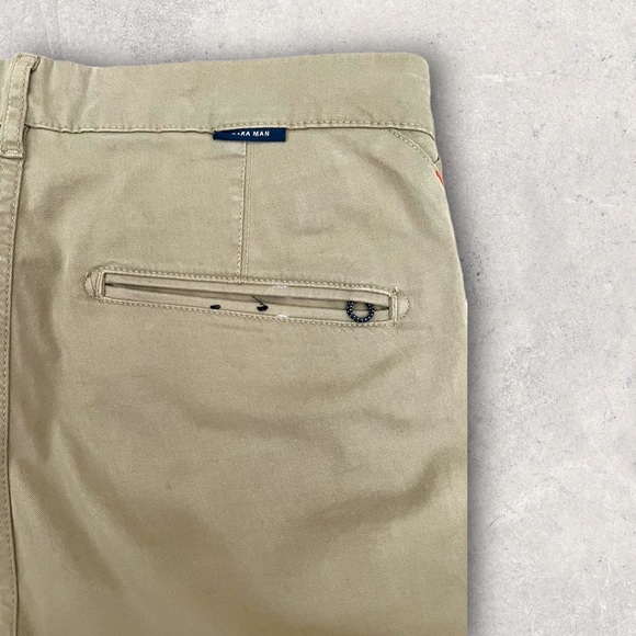 Zara Cotton Slim Pants - Picture 5 of 6